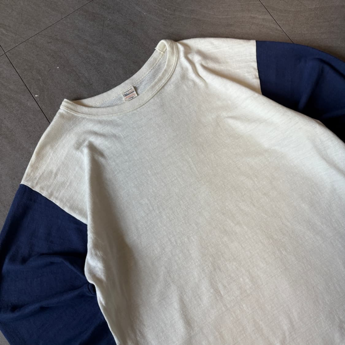 웨어하우스 베이스볼 7부 롱슬리브 티셔츠 상품이미지2