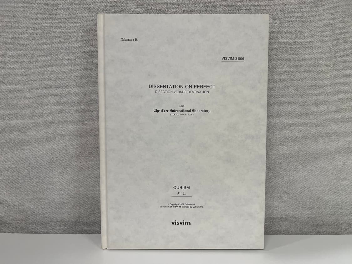 비즈빔 SS06 디자인 아카이브 룩북 visvim 상품이미지1