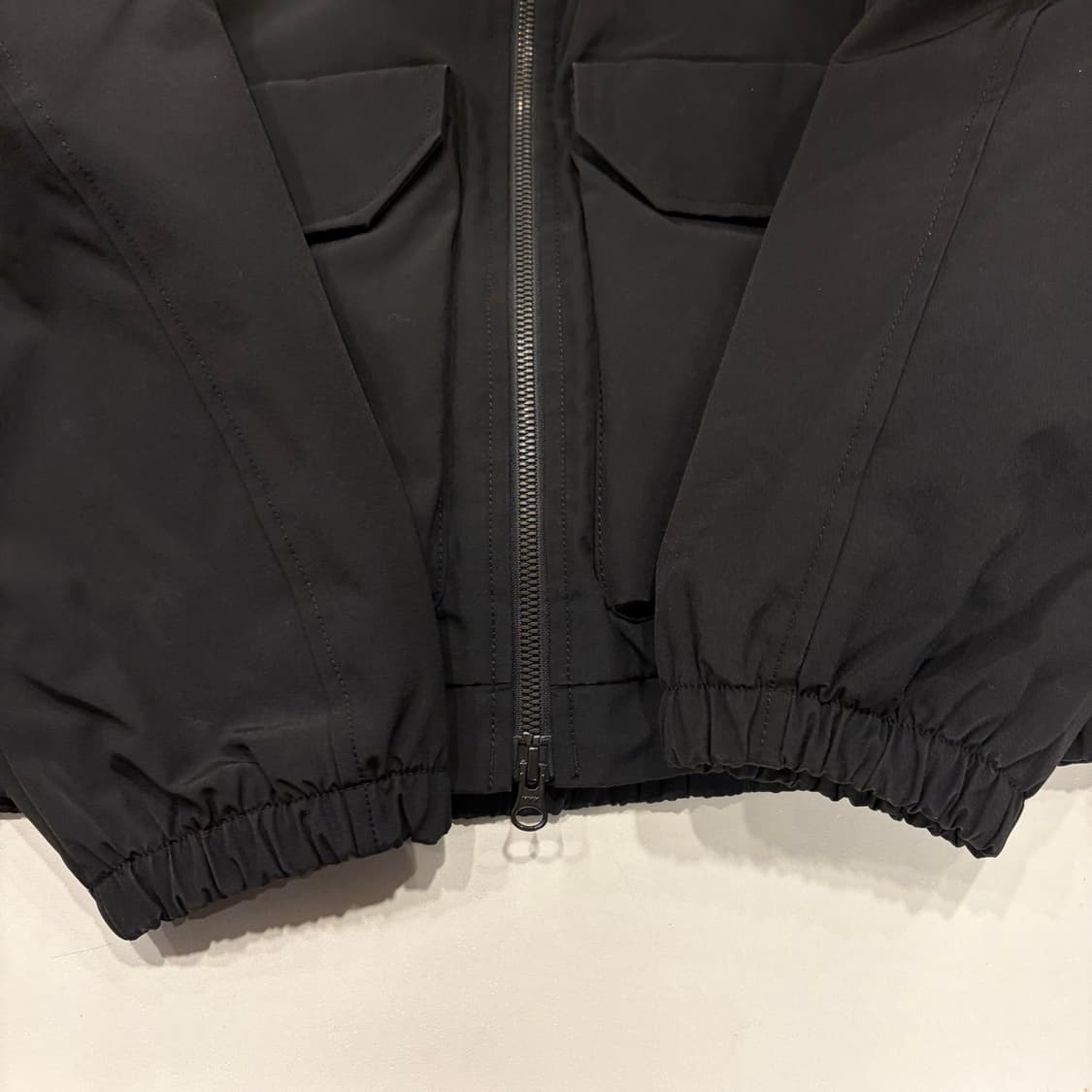 [L] 노스페이스 화이트라벨 닐턴 블랙 포켓 바람막이 자켓 B410 상품이미지6