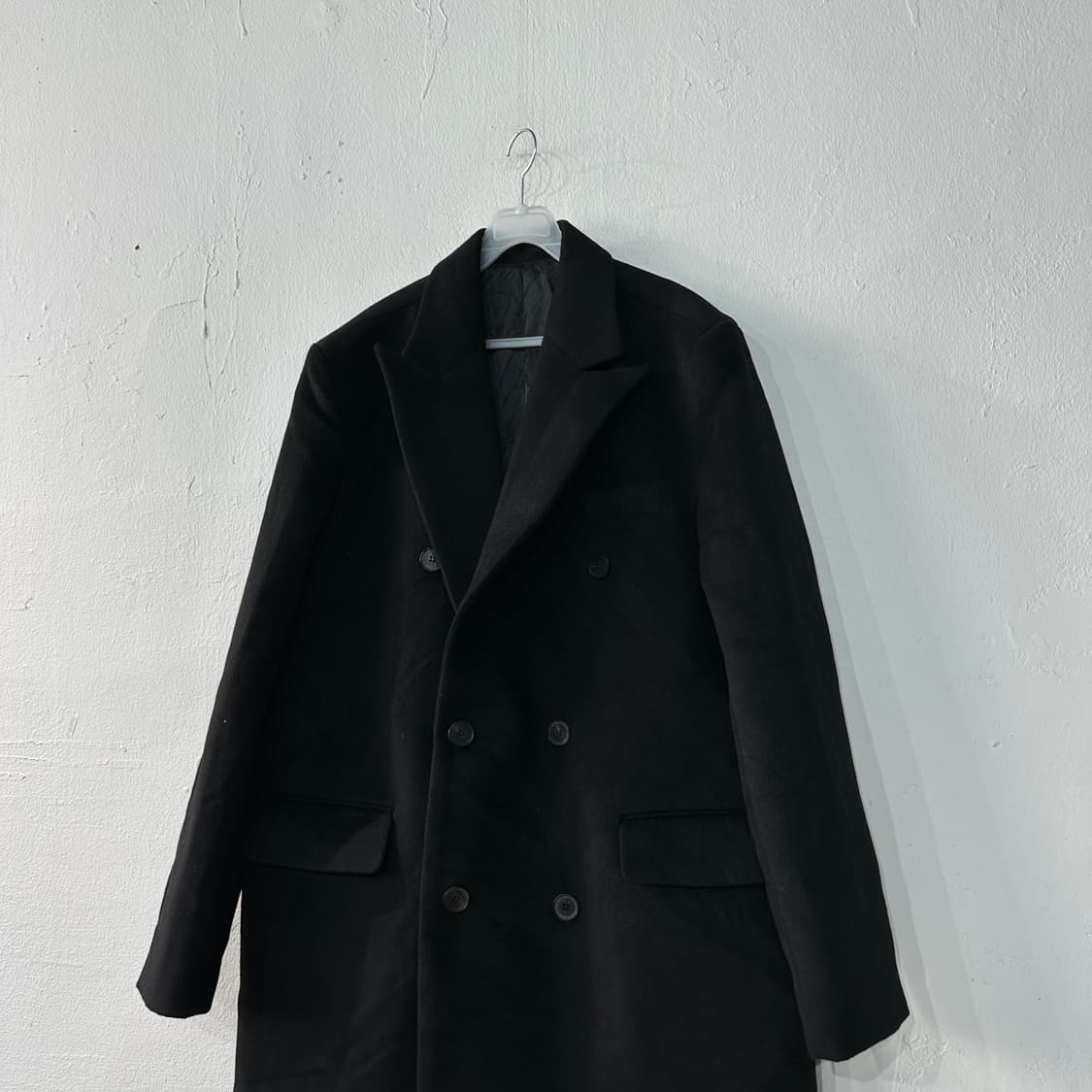 데꼬로소 캐시미어 혼방 더블 롱코트 XL 상품이미지2