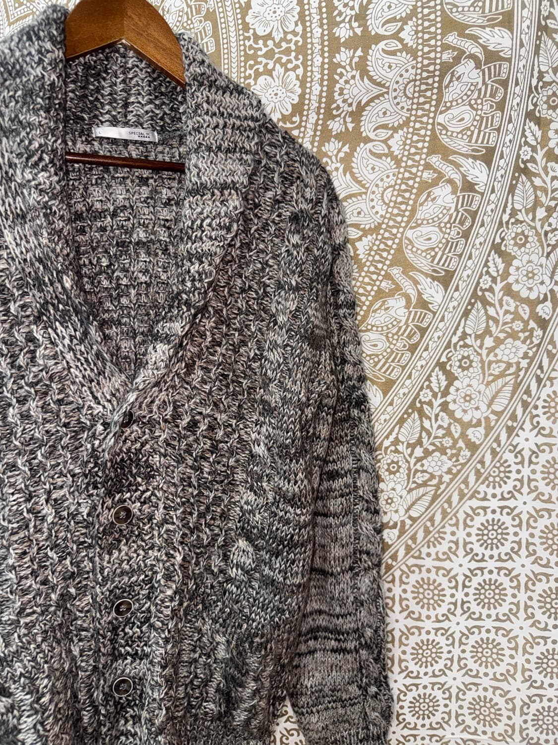 Special 빈티지 숄카라 니트 가디건  상품이미지3