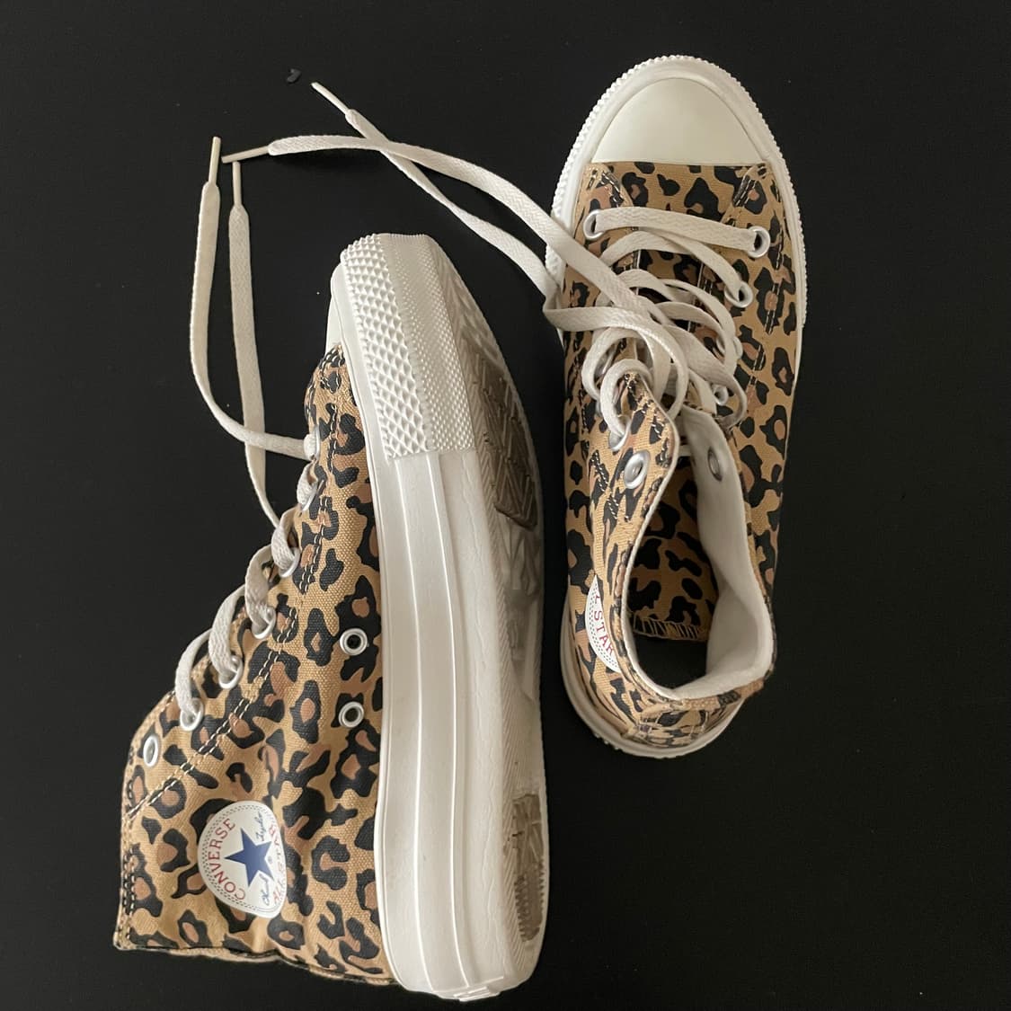 컨버스 올스타 일본 발매 레오파드 하이(US4) 상품이미지3