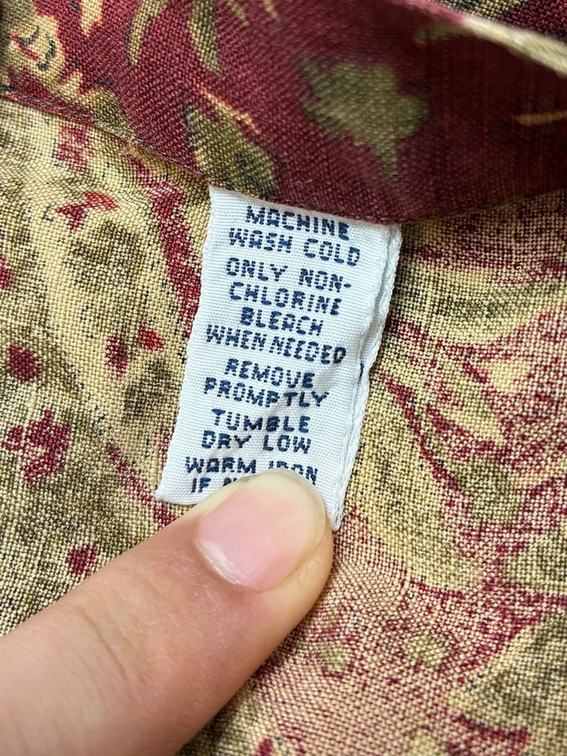 폴로 랄프로렌 90s 2pk 페이즐리 러프 라이더 셔츠 PN5072 상품이미지6