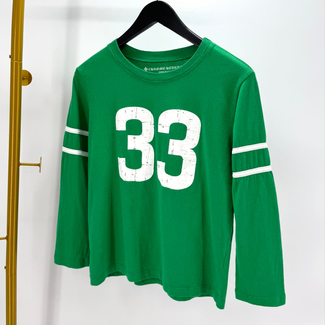 [S사이즈] 크롬하츠 33 홀스슈 로고 긴팔 롱슬리브 티셔츠 상품이미지4