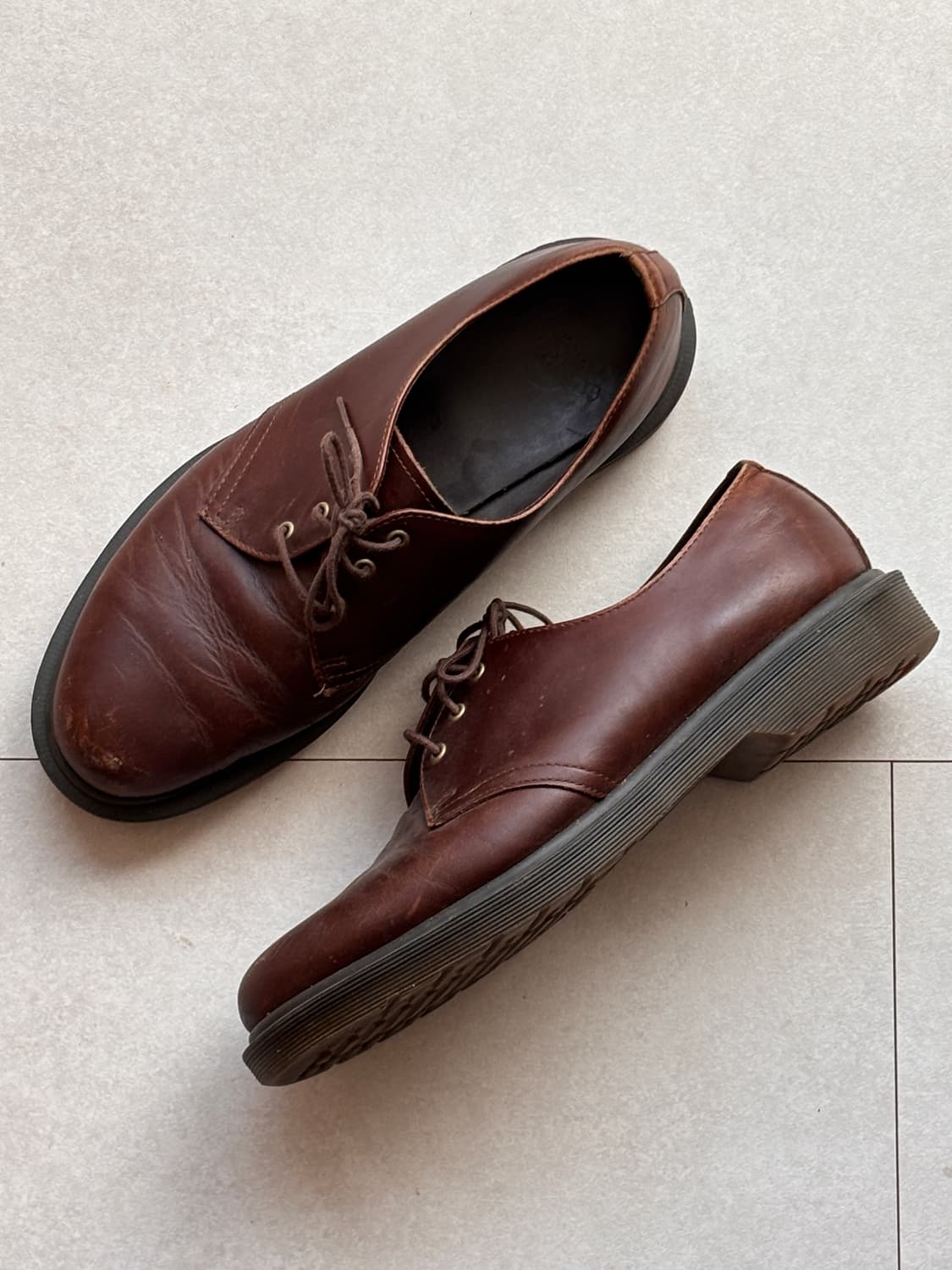 빈티지 닥터마틴 1461 브라운 UK9 상품이미지1