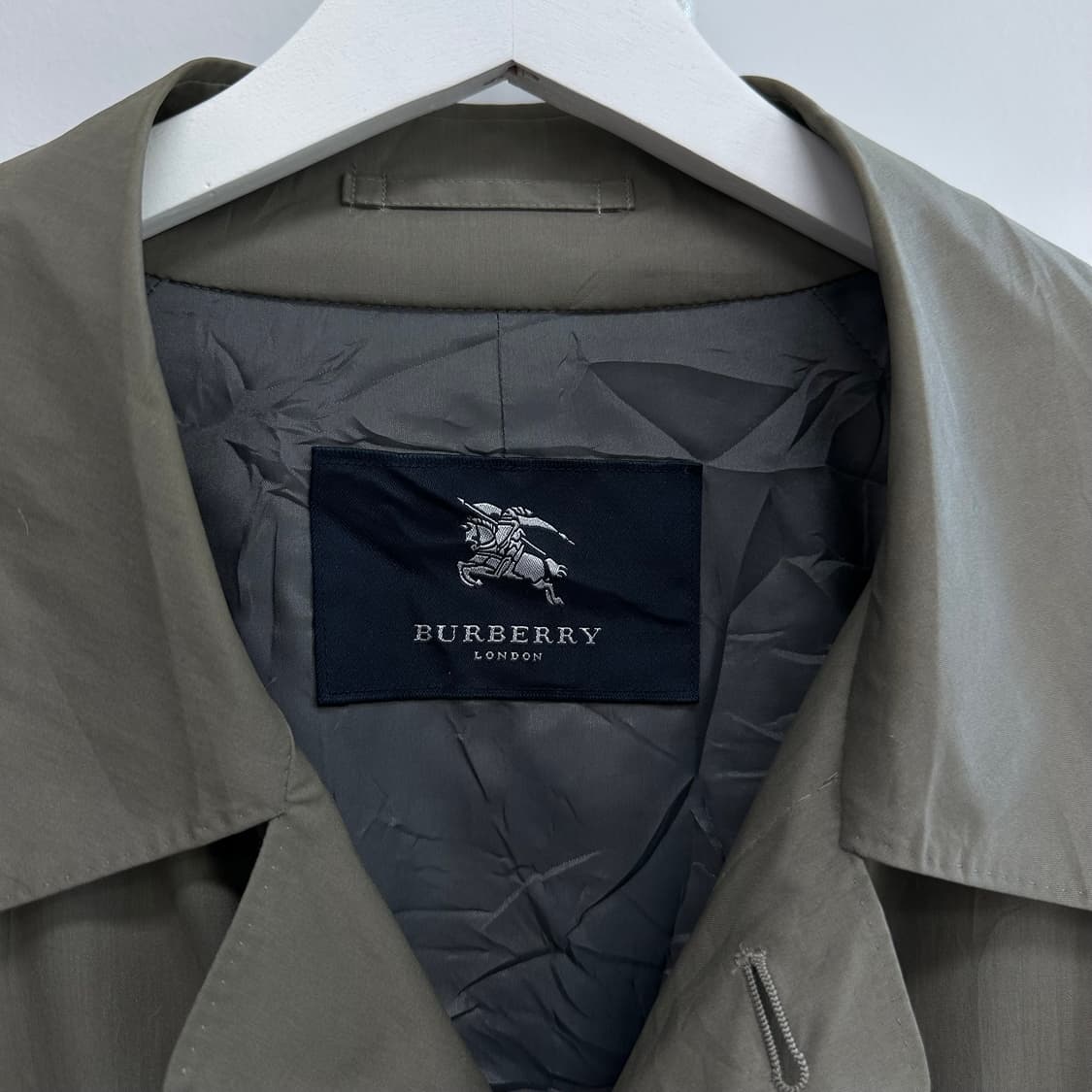 버버리 실크 100% 맥코트 상품이미지6