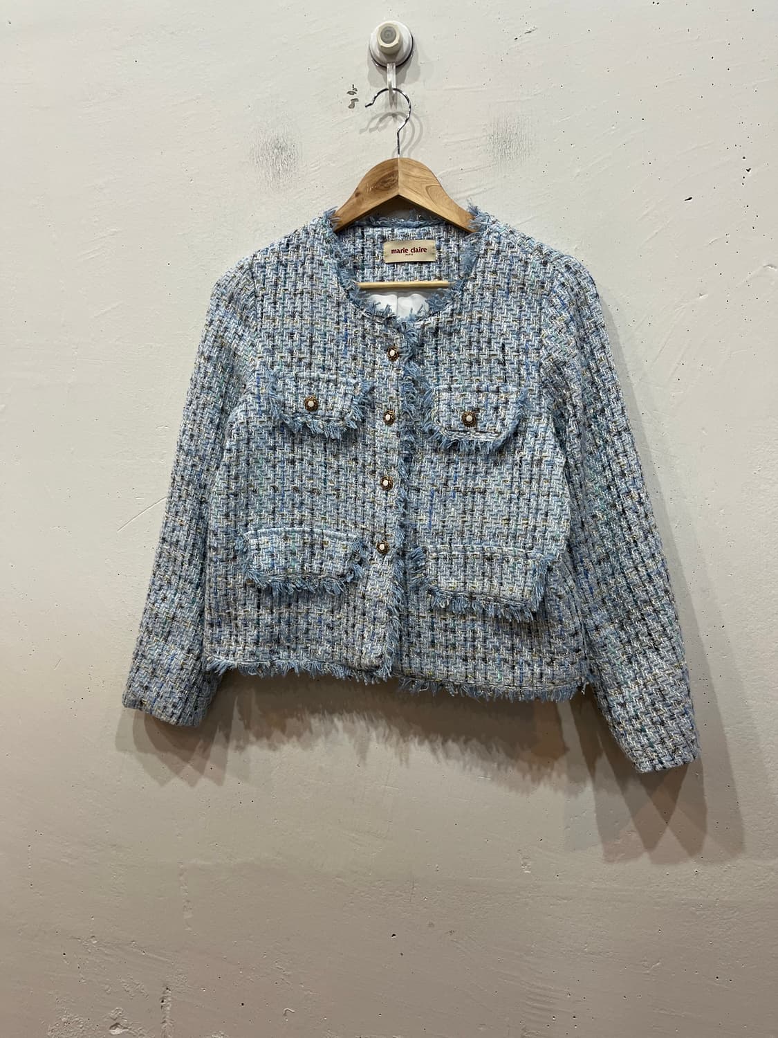 마리끌레르 트위드 자켓 상품이미지1