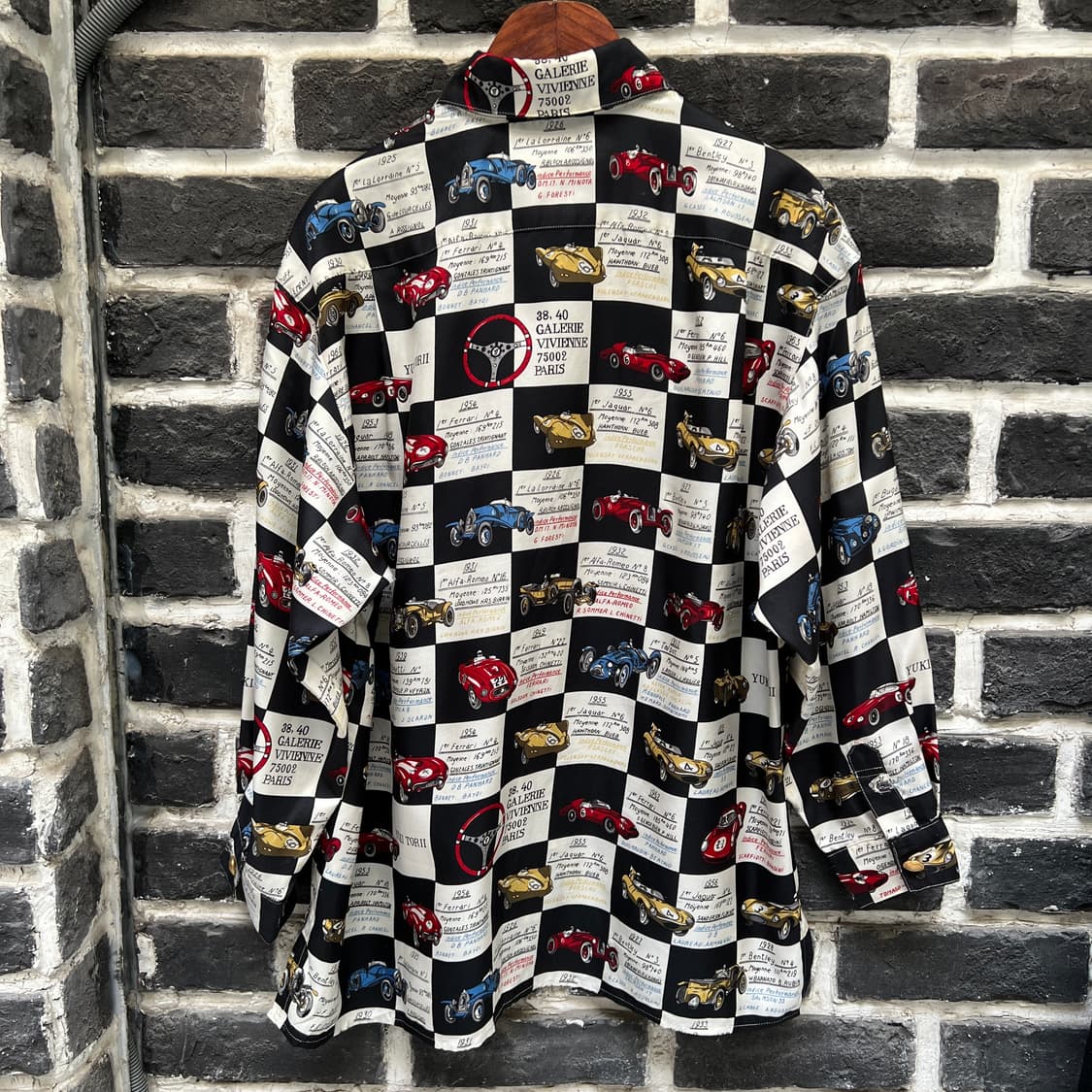 YUKI TORII 클래식카 실크 셔츠 상품이미지7