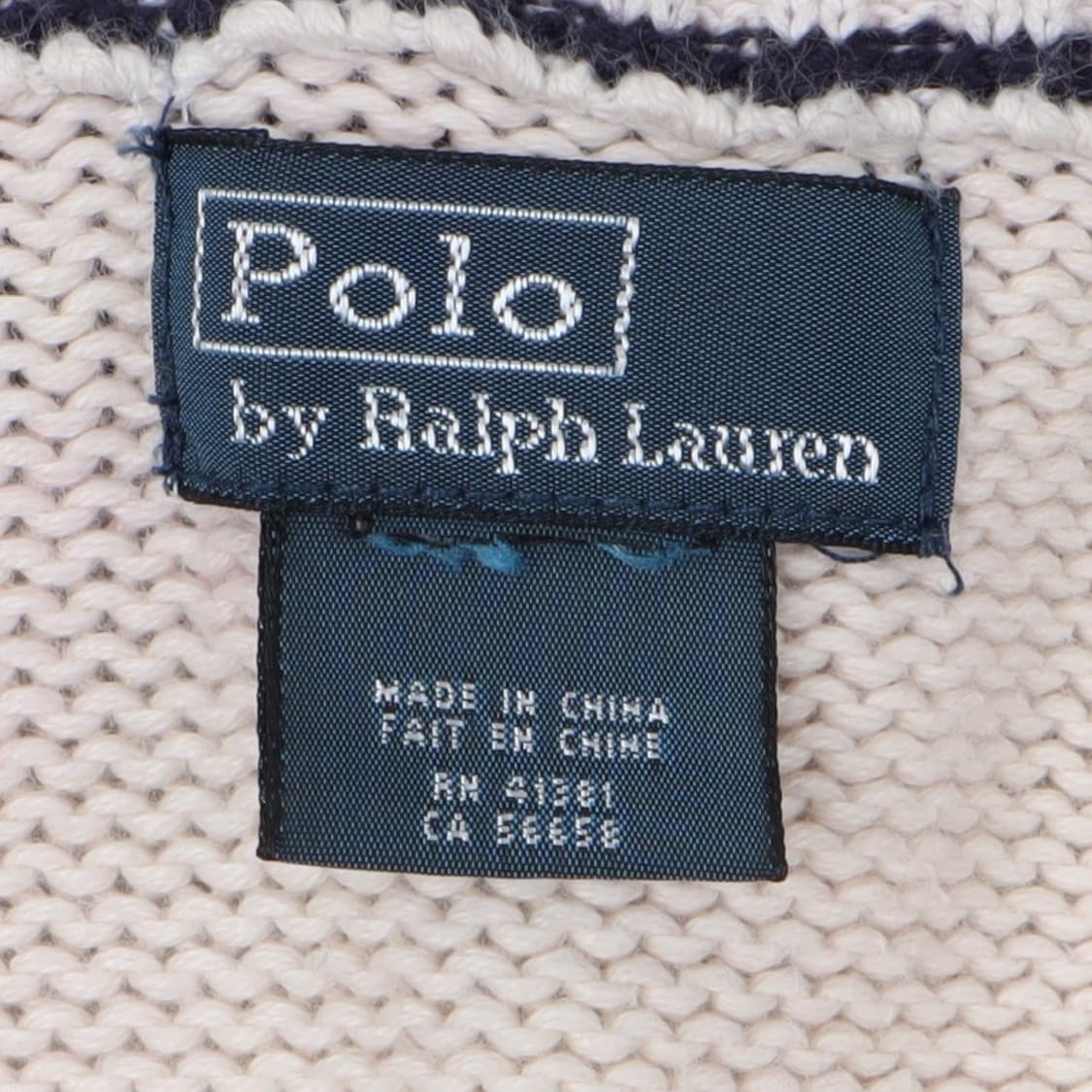 폴로 랄프로렌 빅포니 아이보리 니트 집업 자켓 상품이미지8