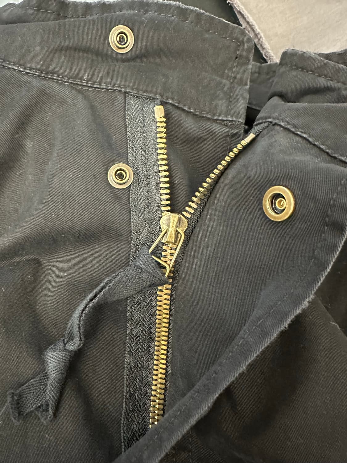 파르티멘토 VTG 워시드 모즈 숏파카 상품이미지5