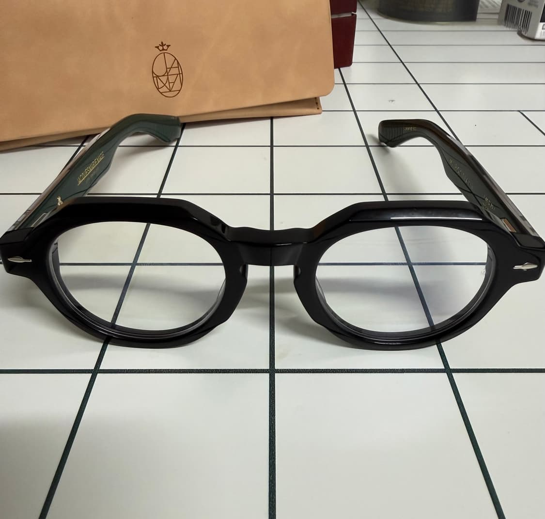 자크마리마지 폰티아니  블랙/그린 안경 46/23 상품이미지3