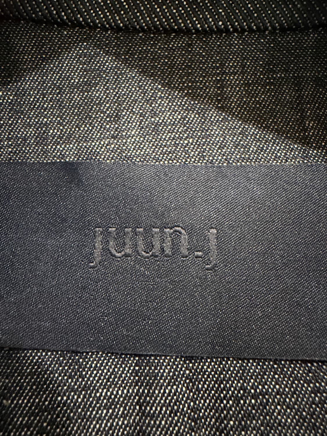 juun.j 준지 데님 셔츠 자켓 상품이미지5