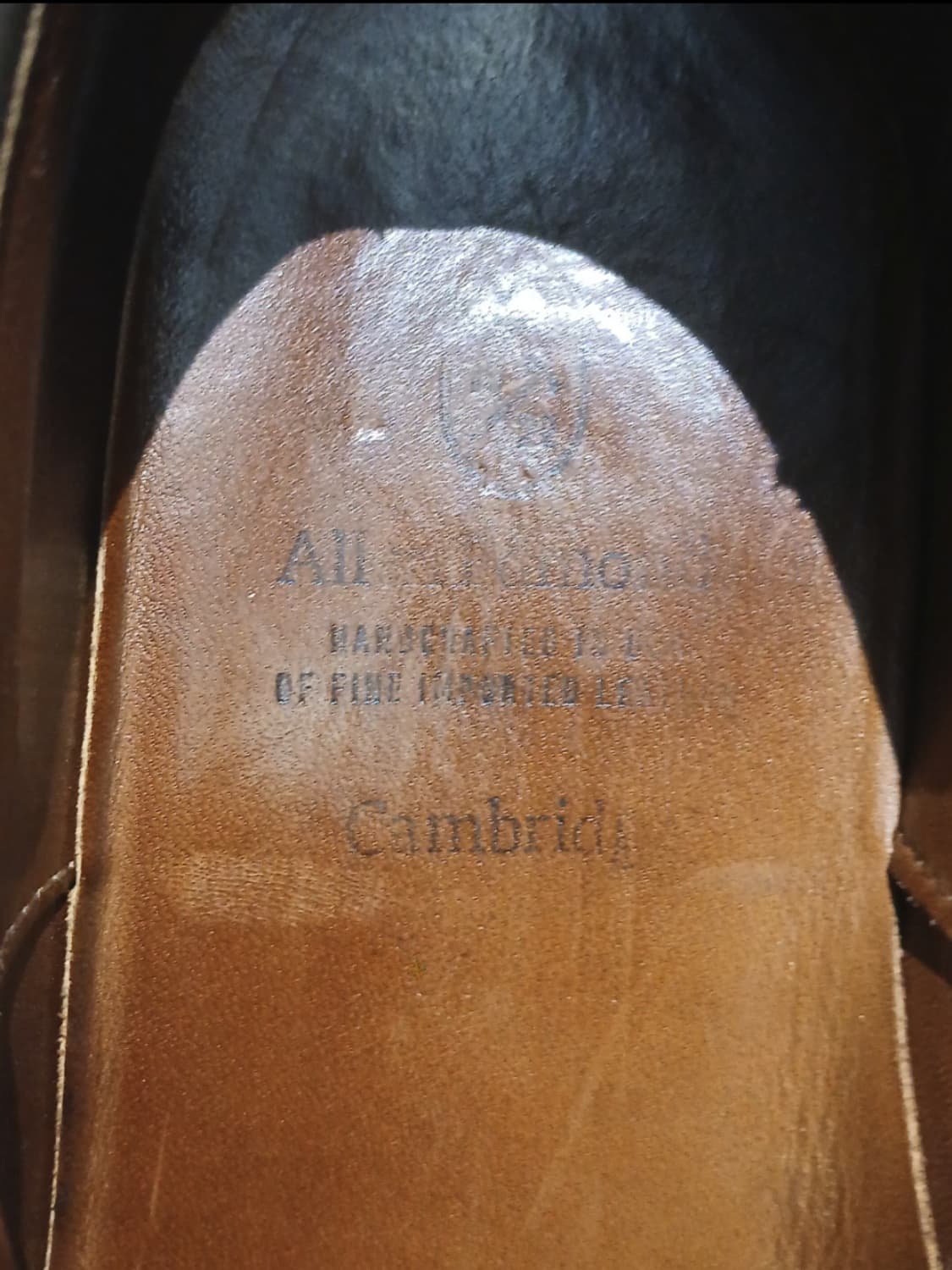 [판매]Allen Edmonds 알렌 에드먼즈 캠브리지 쉘코도반 윙팁 9 상품이미지9