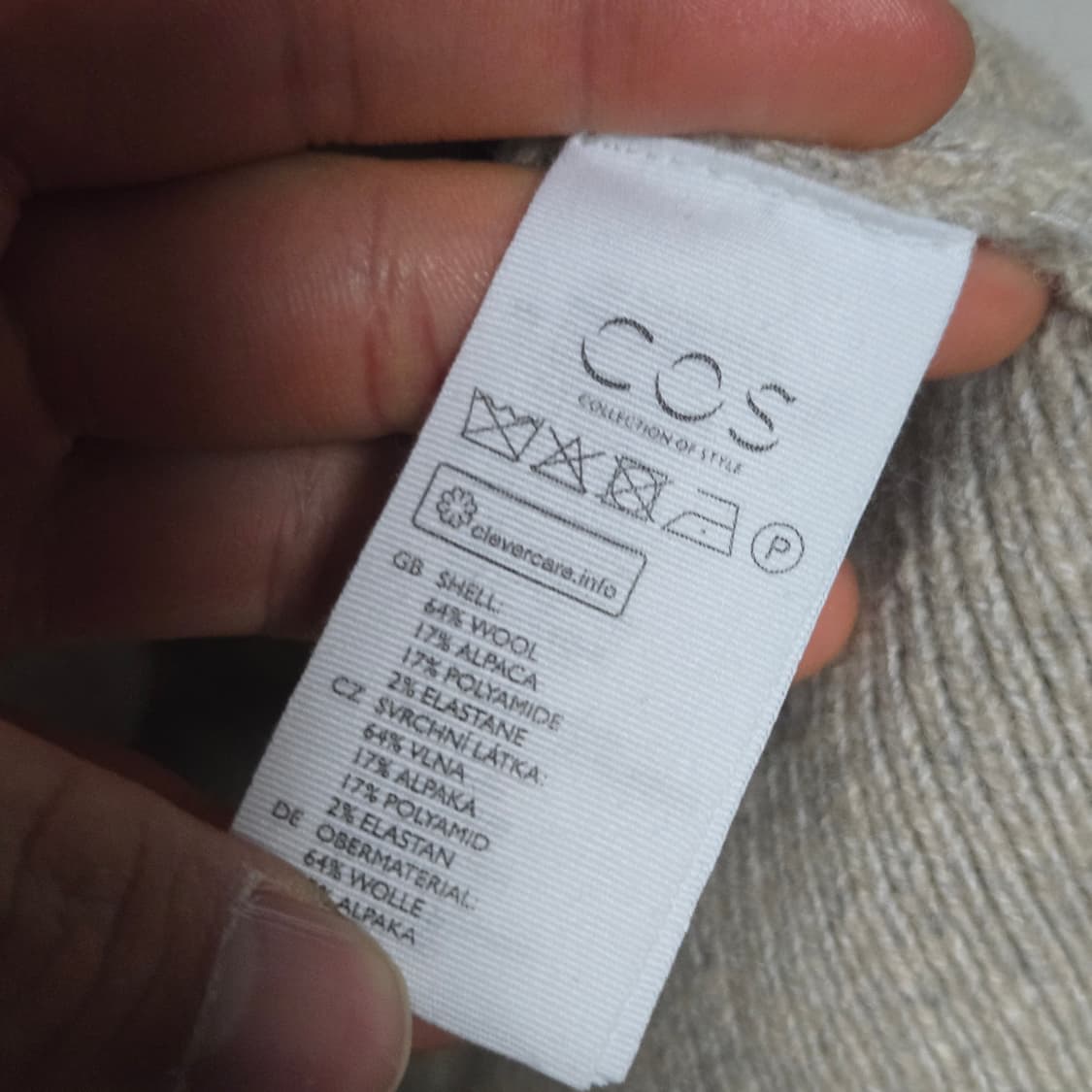 코스 알파카 니트 / 여성 니트/ 여자 니트  상품이미지3