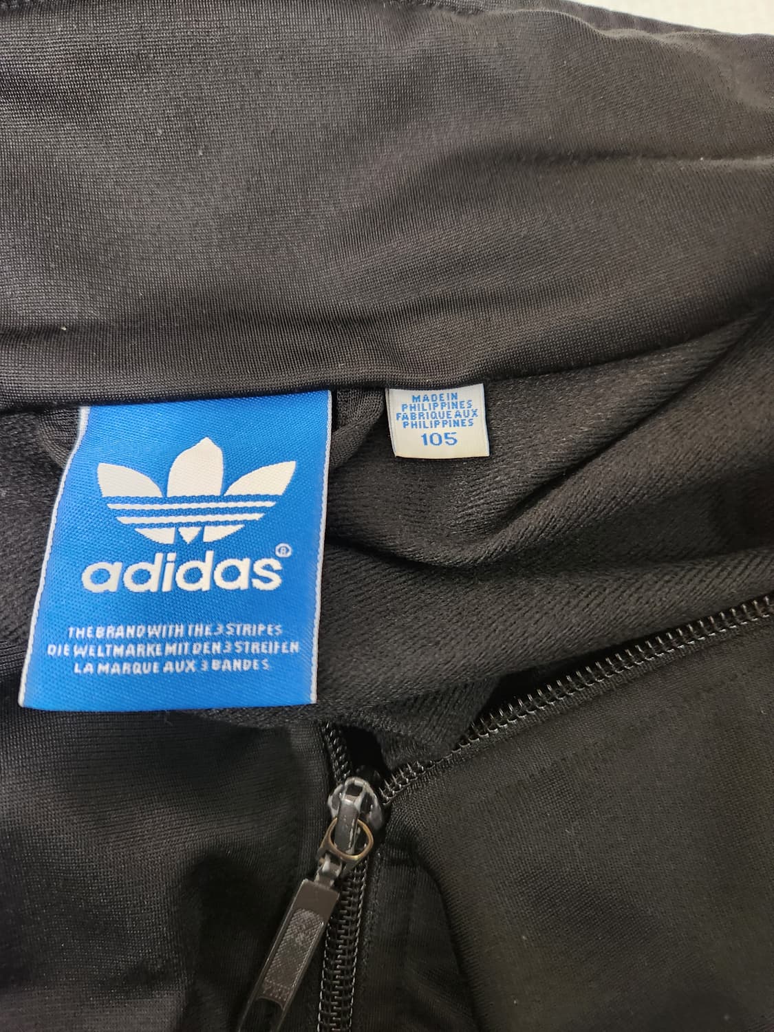 아디다스  파이어버드 트랙탑 져지 블랙 사이즈 105 상품이미지3