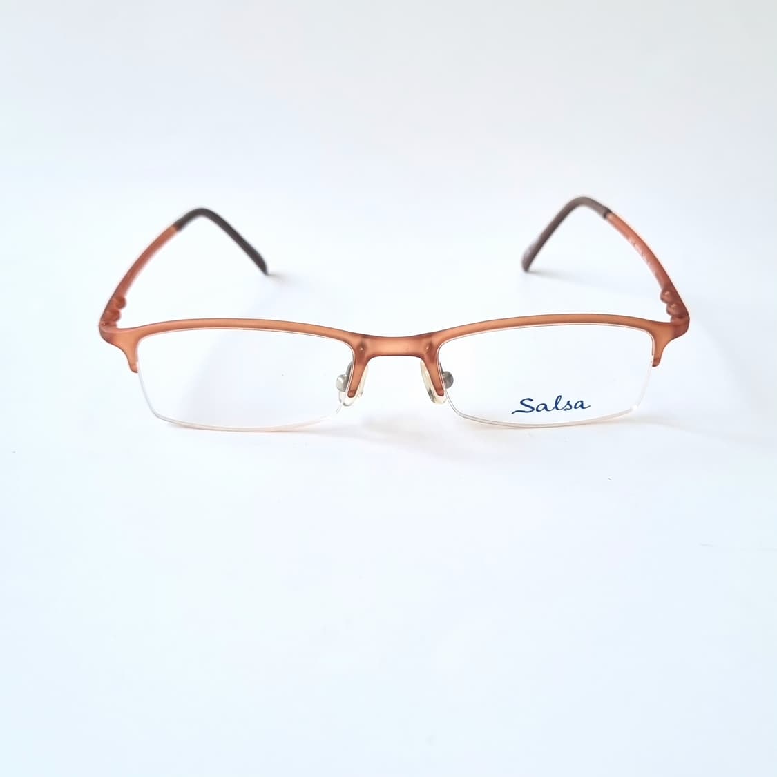 데드스탁 매트 브라운 반무테 안경테 477 상품이미지2