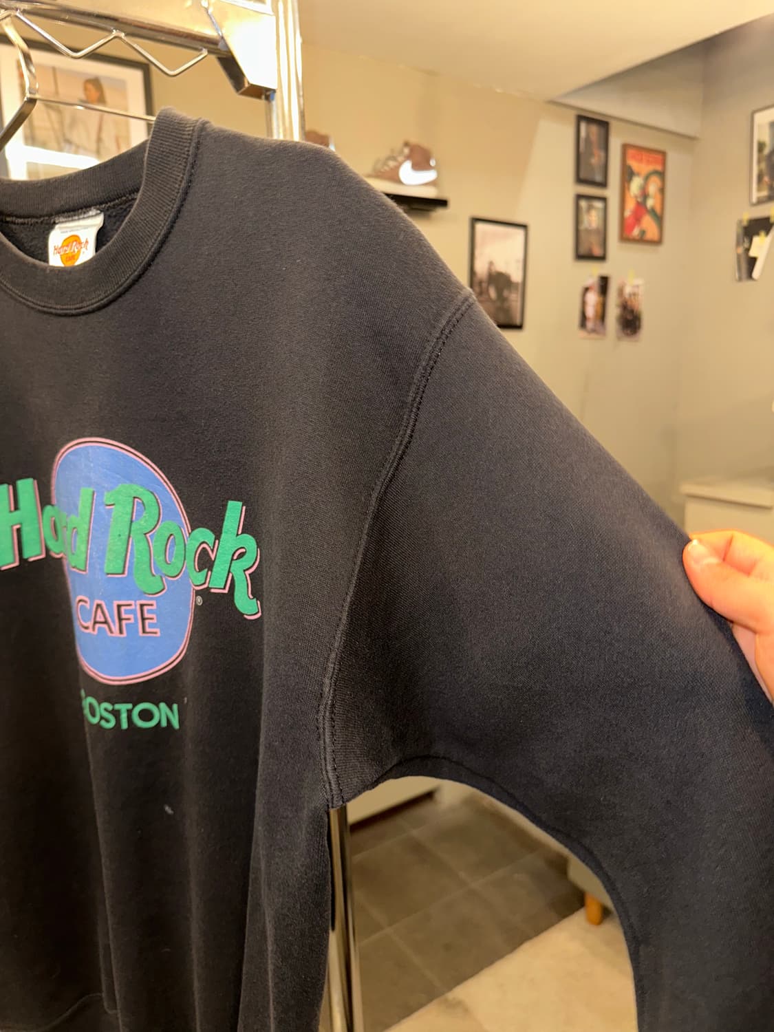 90’s Hard Rock Boston logo print sweats 상품이미지6