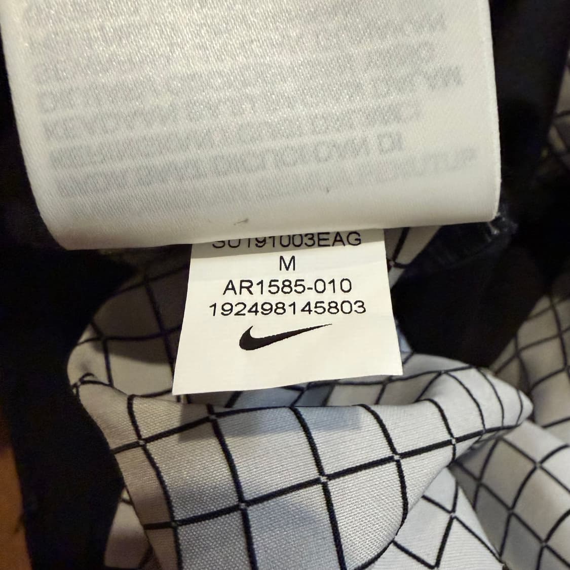 Nike 윈도우 체크 나일론 쇼츠 상품이미지4