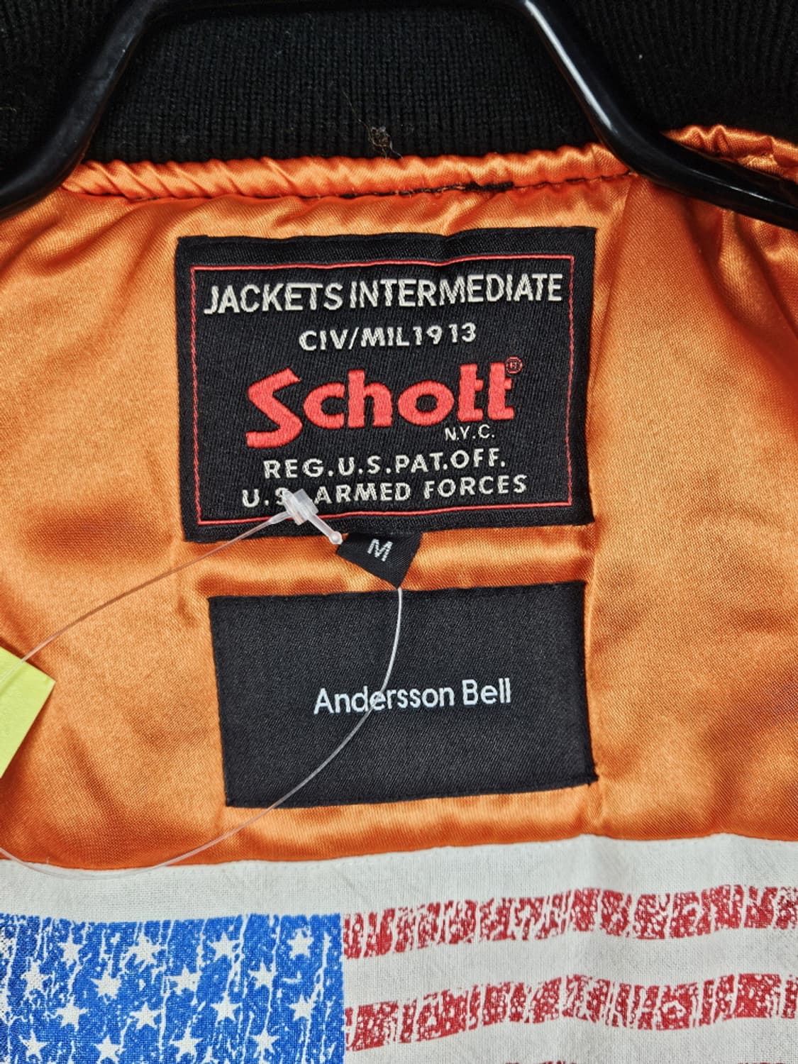 쇼트 X 앤더슨벨 드래곤자수 스카잔 봄버자켓 ( M ) / 9967 상품이미지5