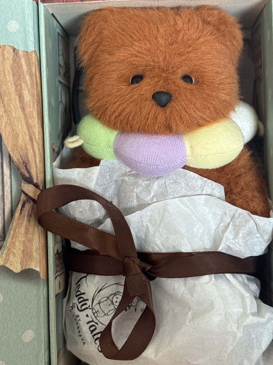 테디테일즈 포켓플라워 우드브라운 베어 팝니다 상품이미지7