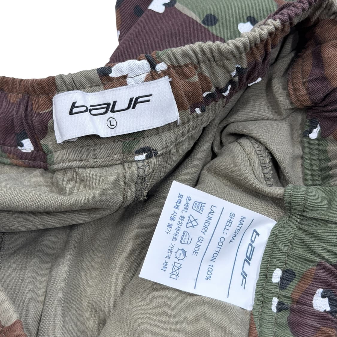 BAUF 바우프 B 스타 데저트 카모 카고팬츠 바지 L 상품이미지5