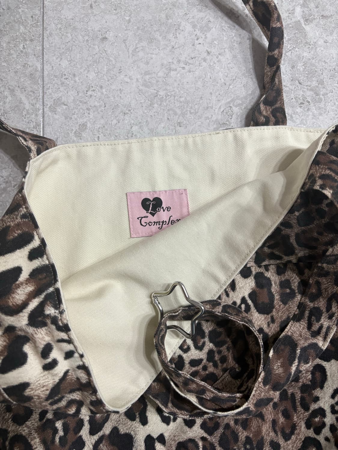 러브컴플렉스 레오파드 호피 백 가방 숄더백 갸루 오네갸루 상품이미지2