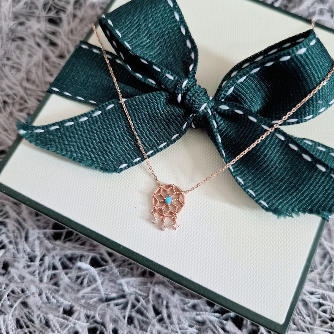 로이드 헤리티지 드림캐쳐 목걸이 14k 골드 상품이미지3