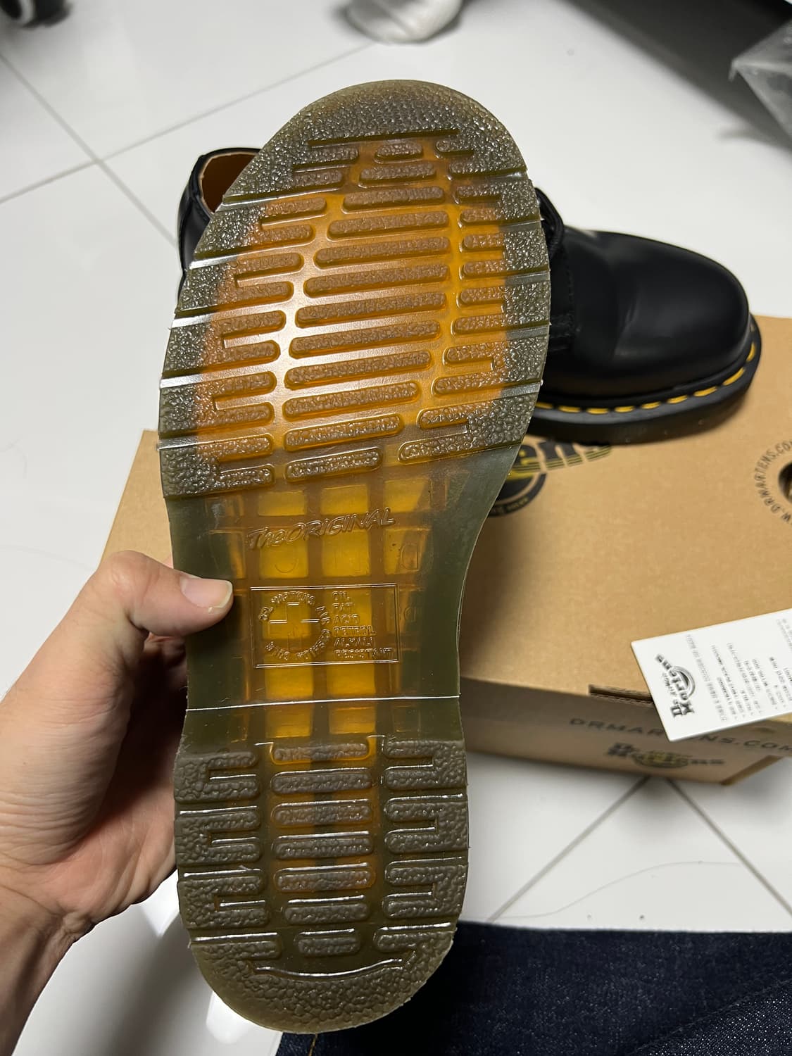 닥터마틴 1461 스무스 3홀 블랙 UK4 230~235 상품이미지6