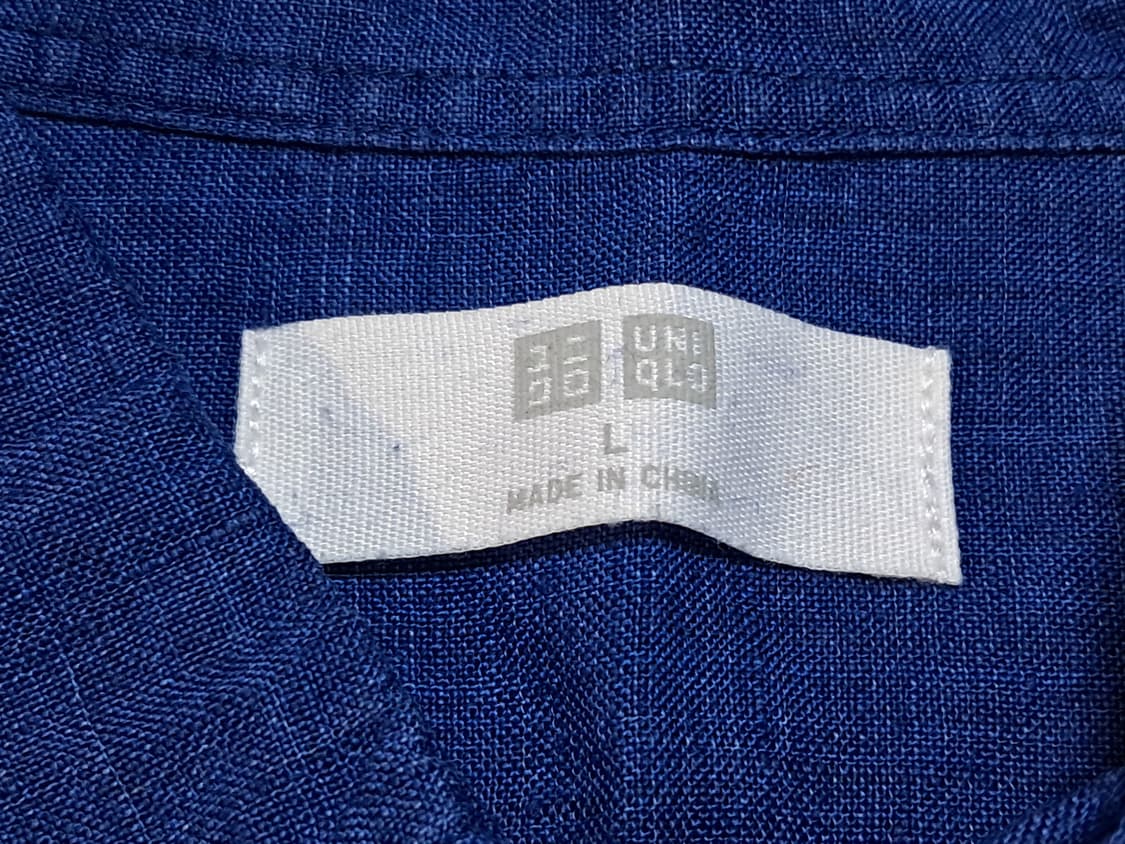 유니클로 린넨 셔츠 남성100  상품이미지7