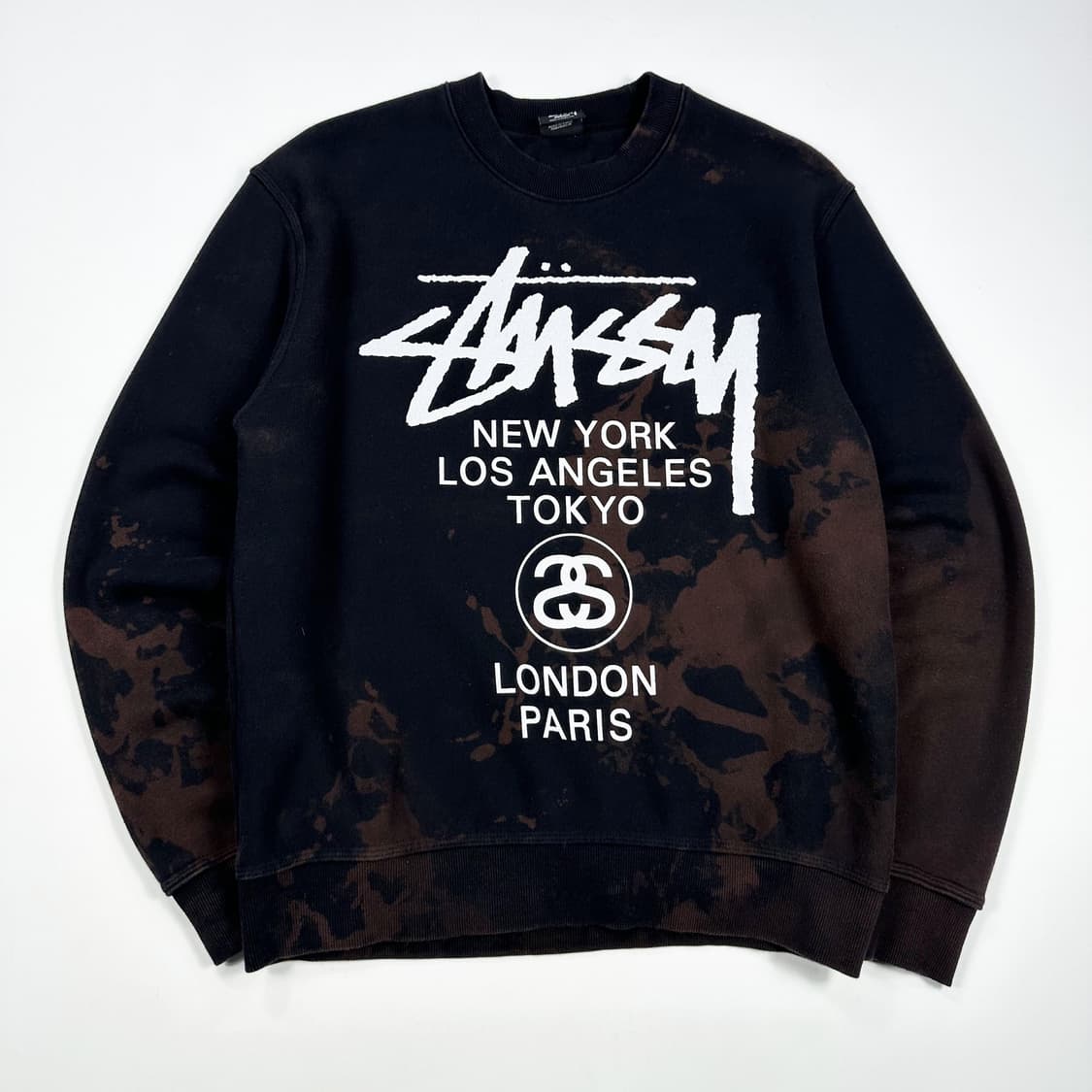 스투시 월드투어 빈티지 타이다이 맨투맨 M 상품이미지1