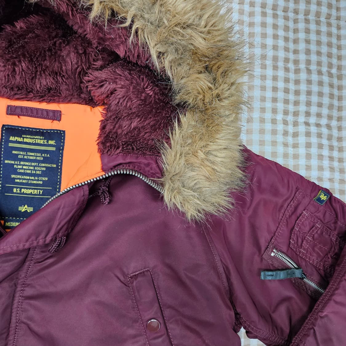 알파인더스트리 N-3B 파카 점퍼 남자100 상품이미지3