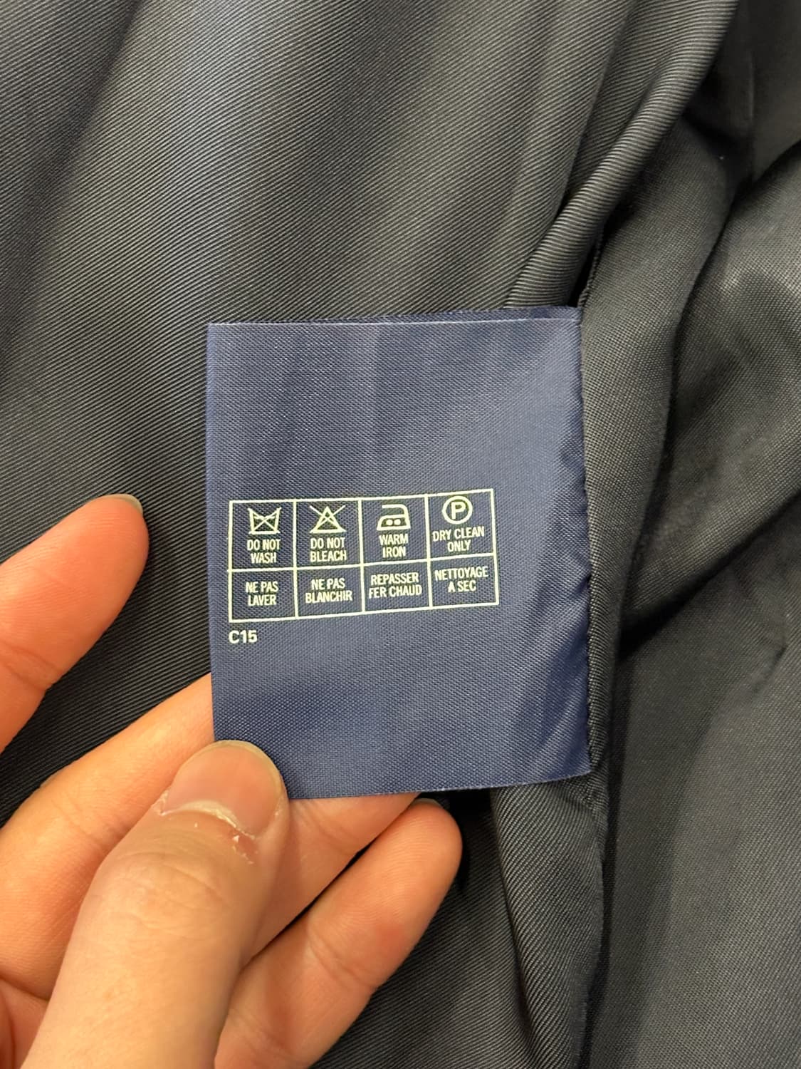 90s 버버리 런던 피코트 M 상품이미지6