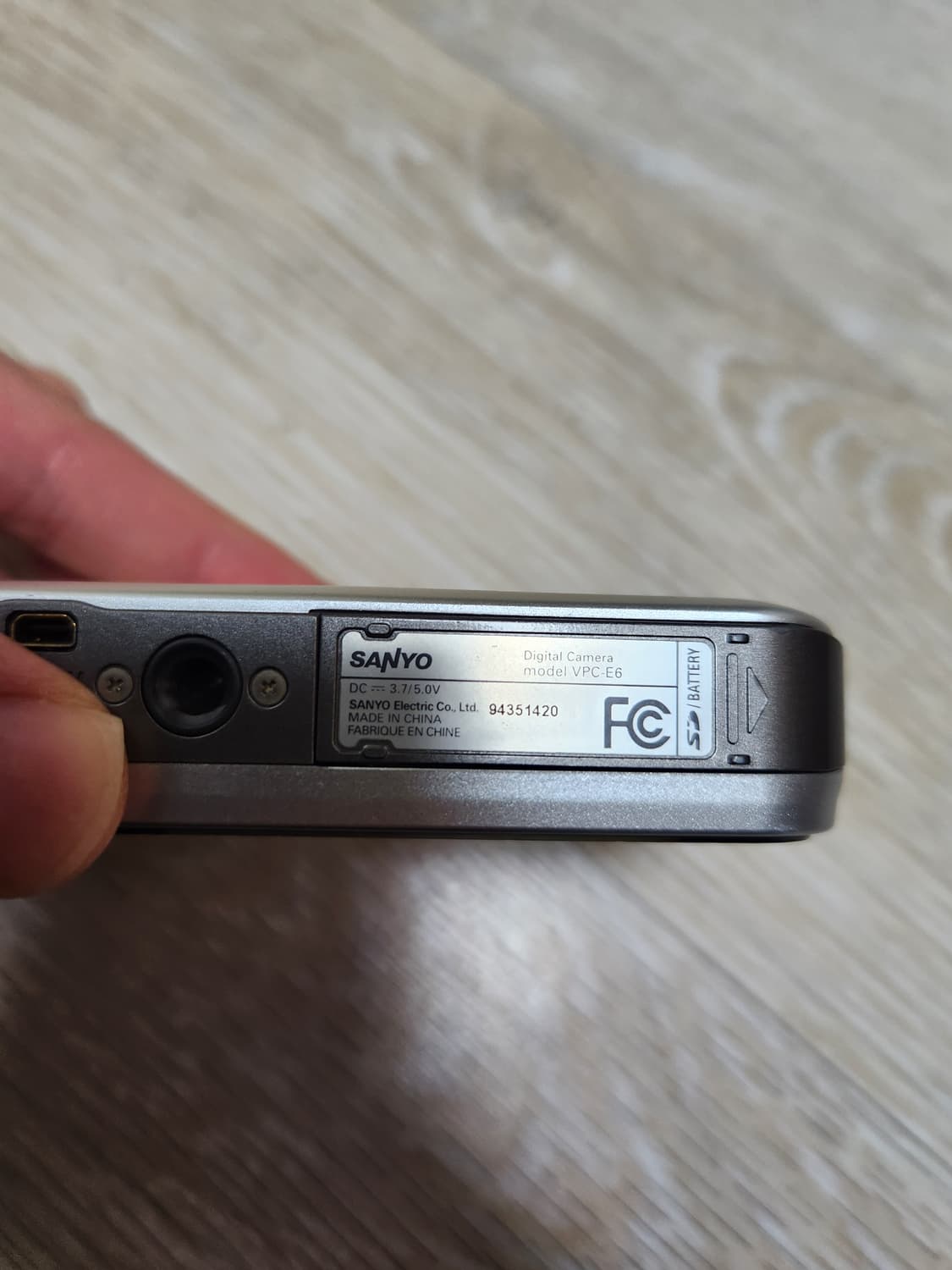 산요작티 e6 희귀디카 상품이미지2