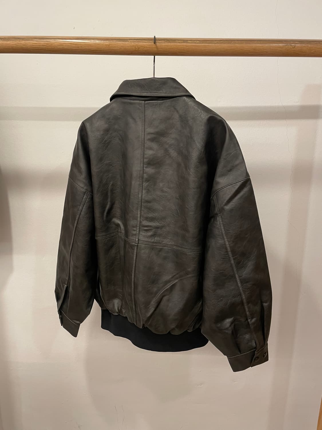 mono mart leather jacket 상품이미지3