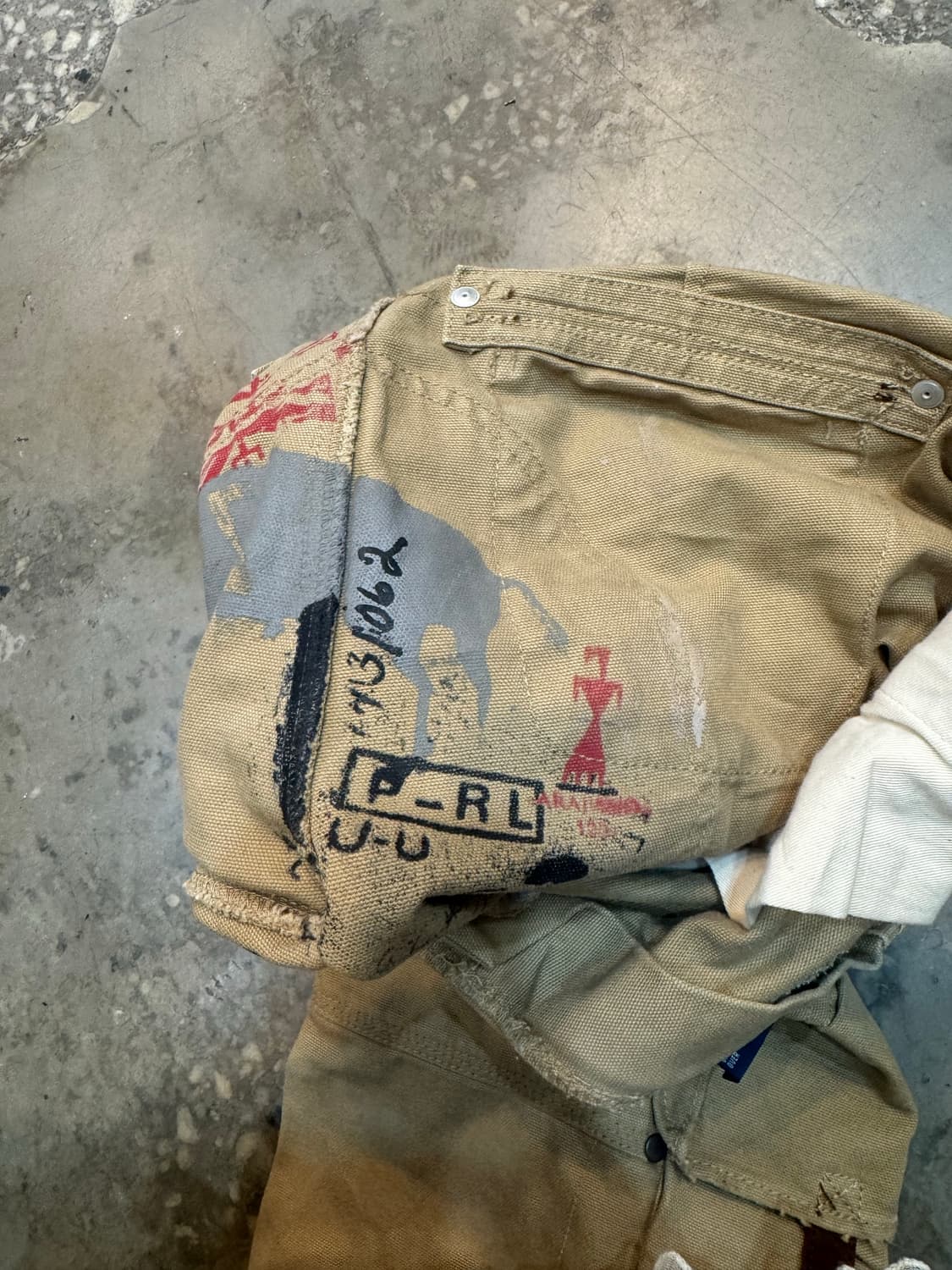 90s 랄프로렌 duck cargo pants 30inch 상품이미지8