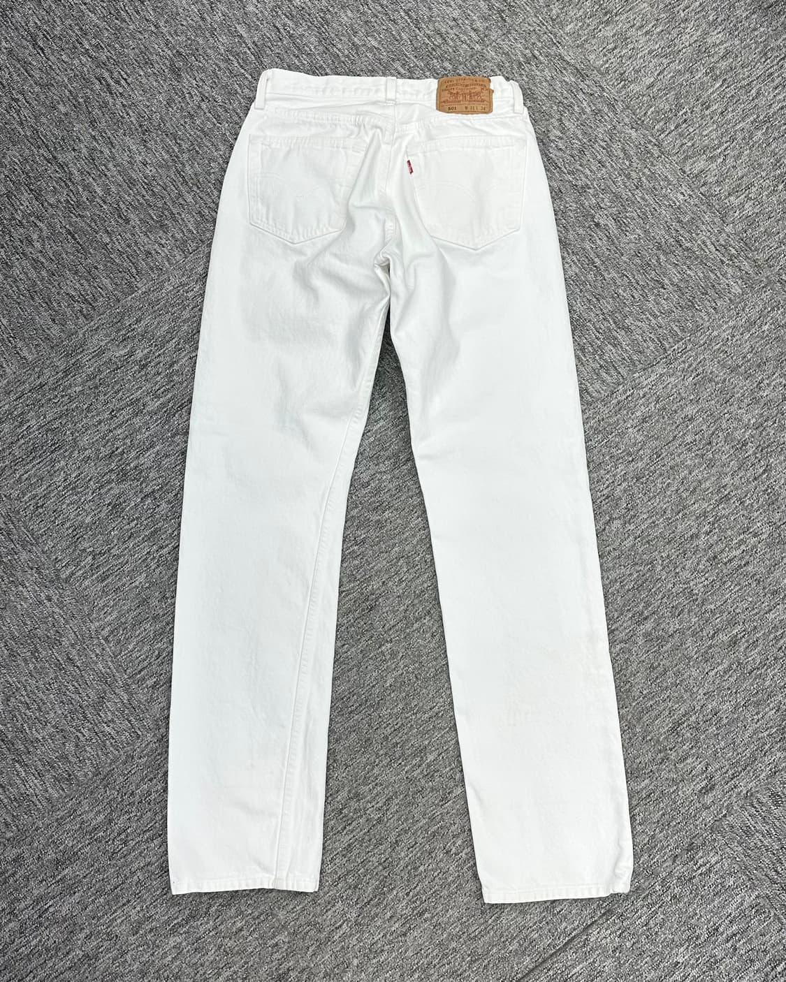 (허단38)90'S 리바이스 USA 501 화이트-M1773 상품이미지2