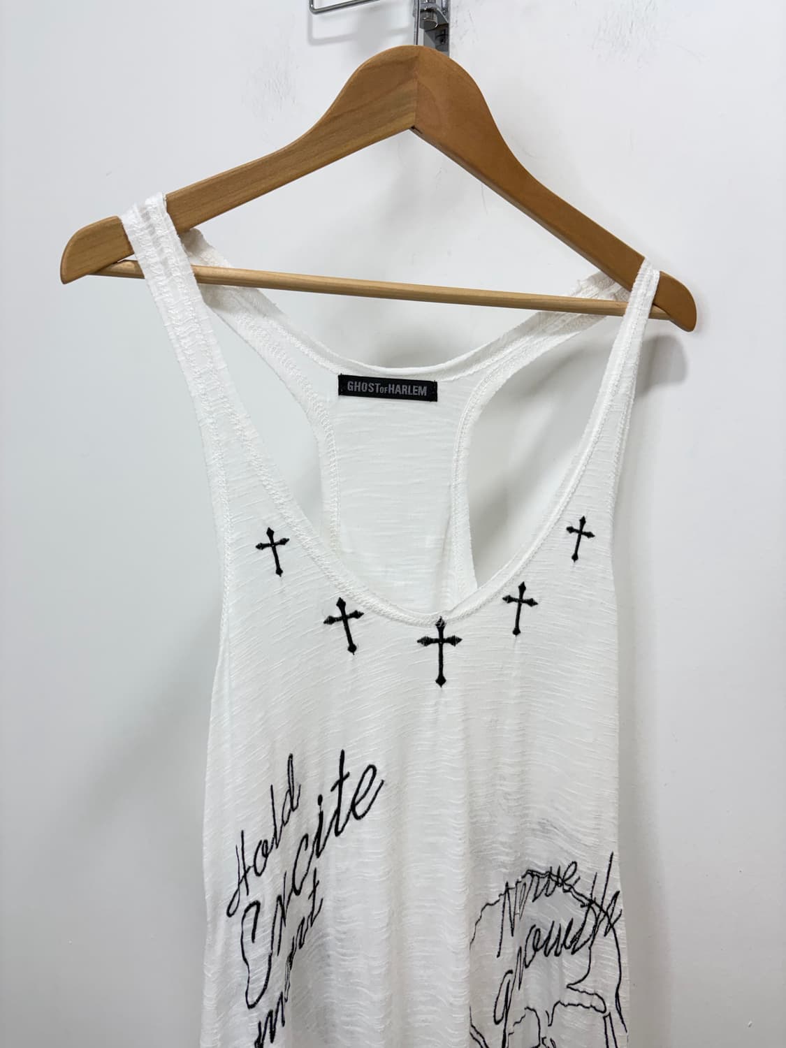 GHOST of HARLEM 해골 스컬 펑크 나시 원피스 상품이미지6