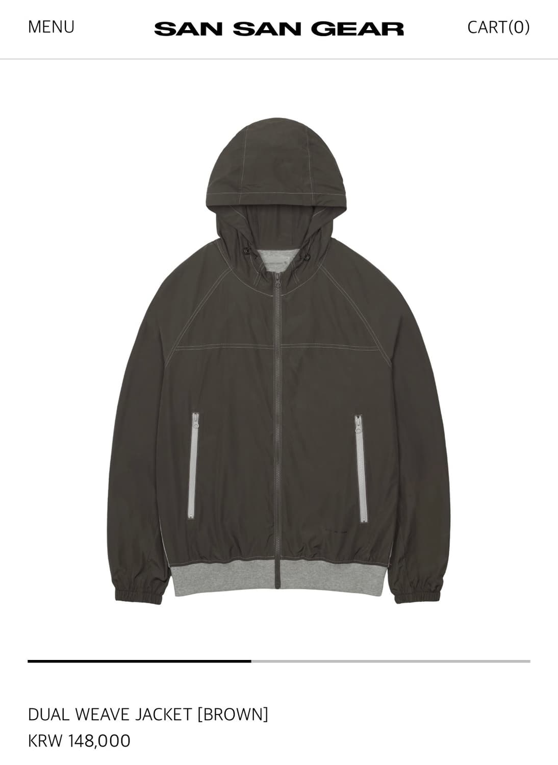 DUAL WEAVE JACKET 사이즈-1 상품이미지2