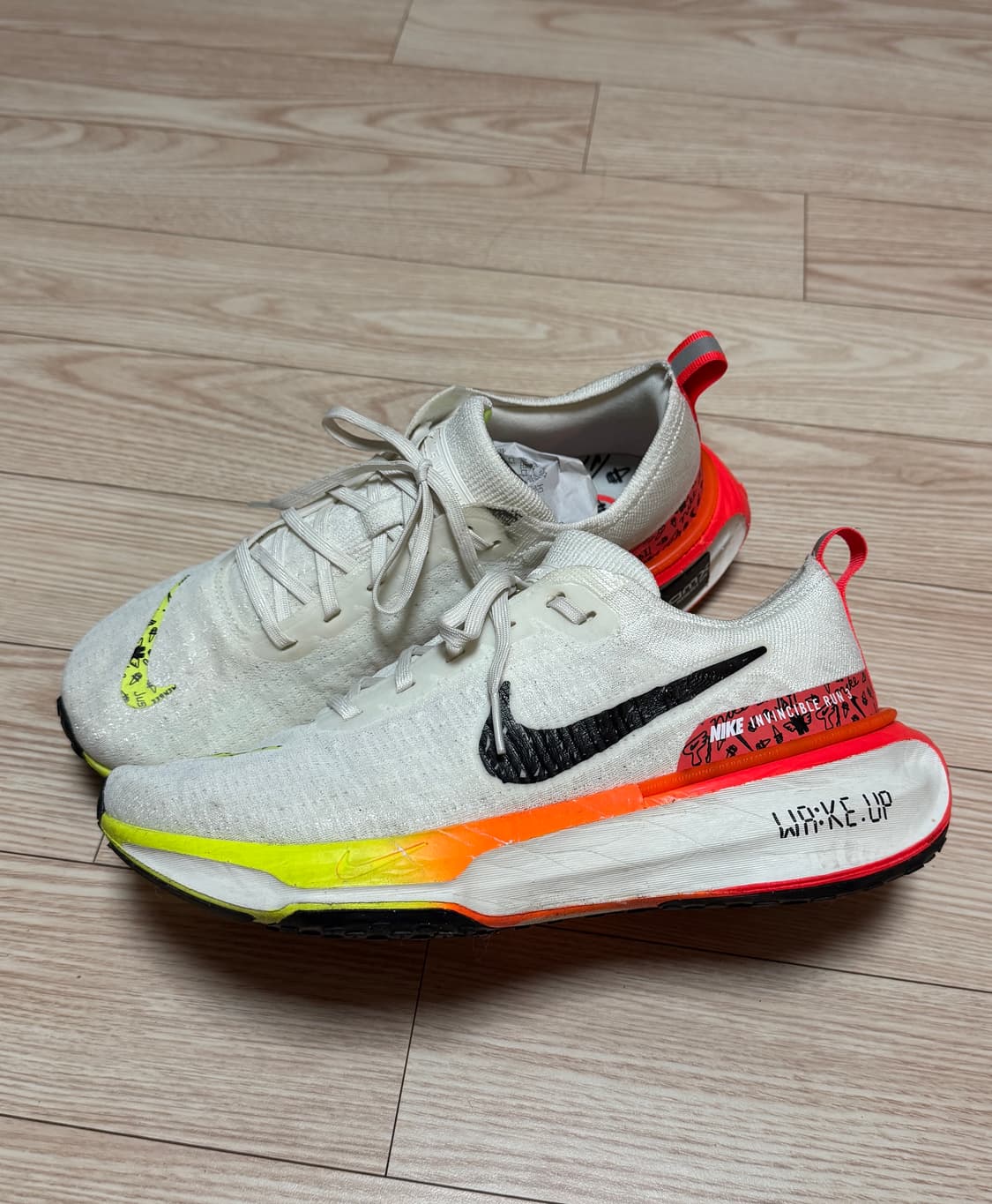 나이키 줌X 인빈서블 3 플라이니트 로드 러닝화 270사이즈 상품이미지4