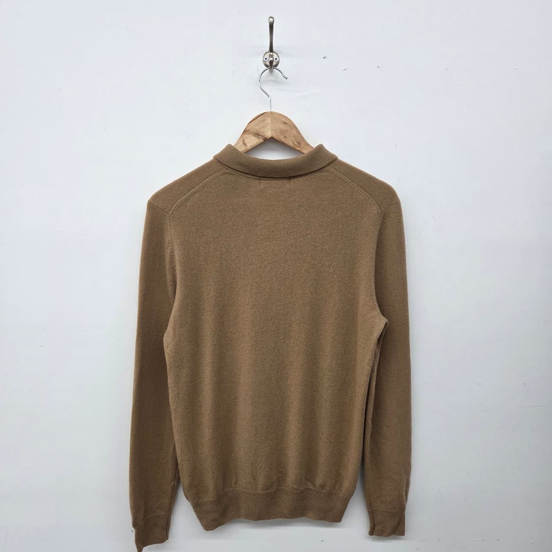 캐시미어100% 카라 니트 남s 상품이미지4