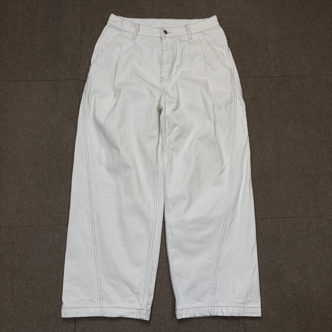 INTEMPOMOOD 인템포무드 와이드 커브진 데님  상품이미지1