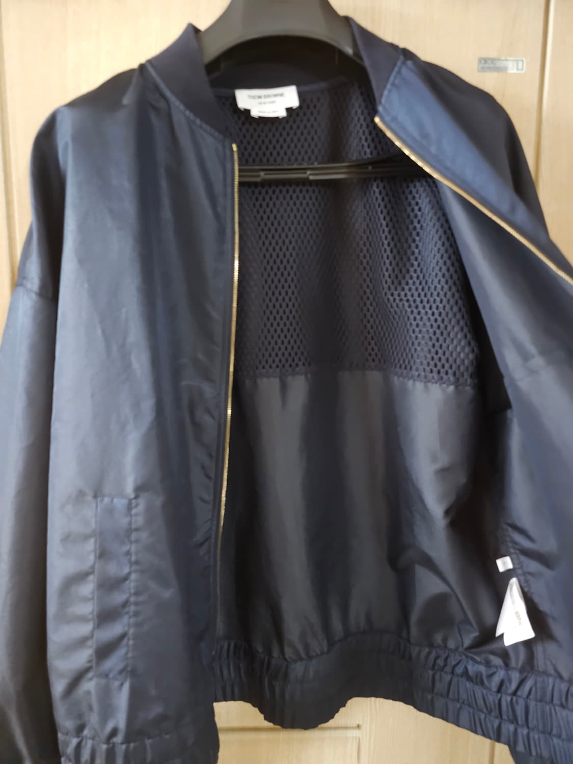 톰브라운 립스탑 사선완장 보머 점퍼(100/백화점정품) 상품이미지3