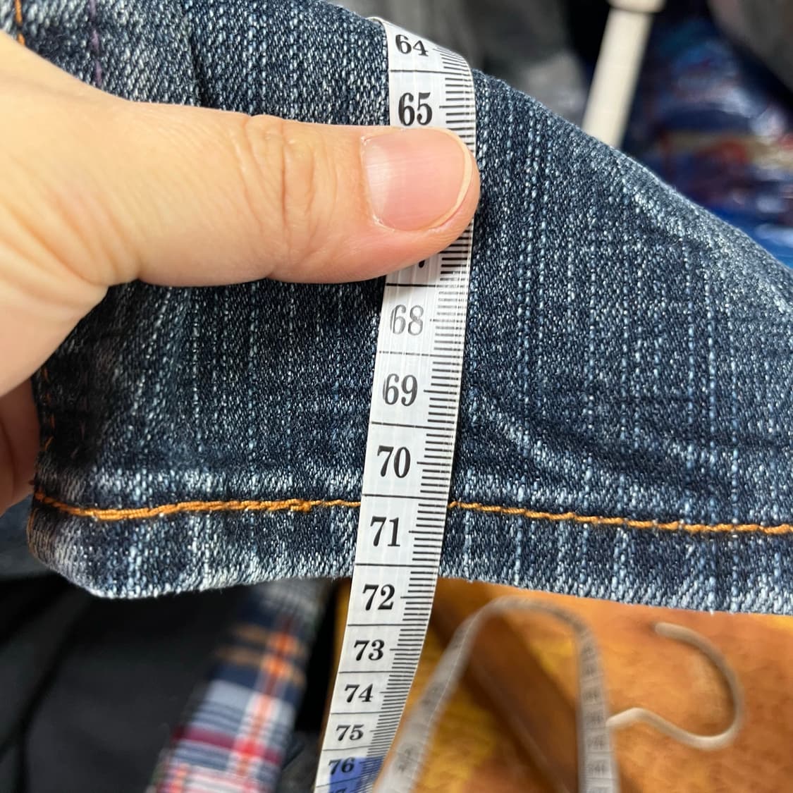 오리진 진스 jpn y2k 빈티지 자수 데님 팬츠 상품이미지8