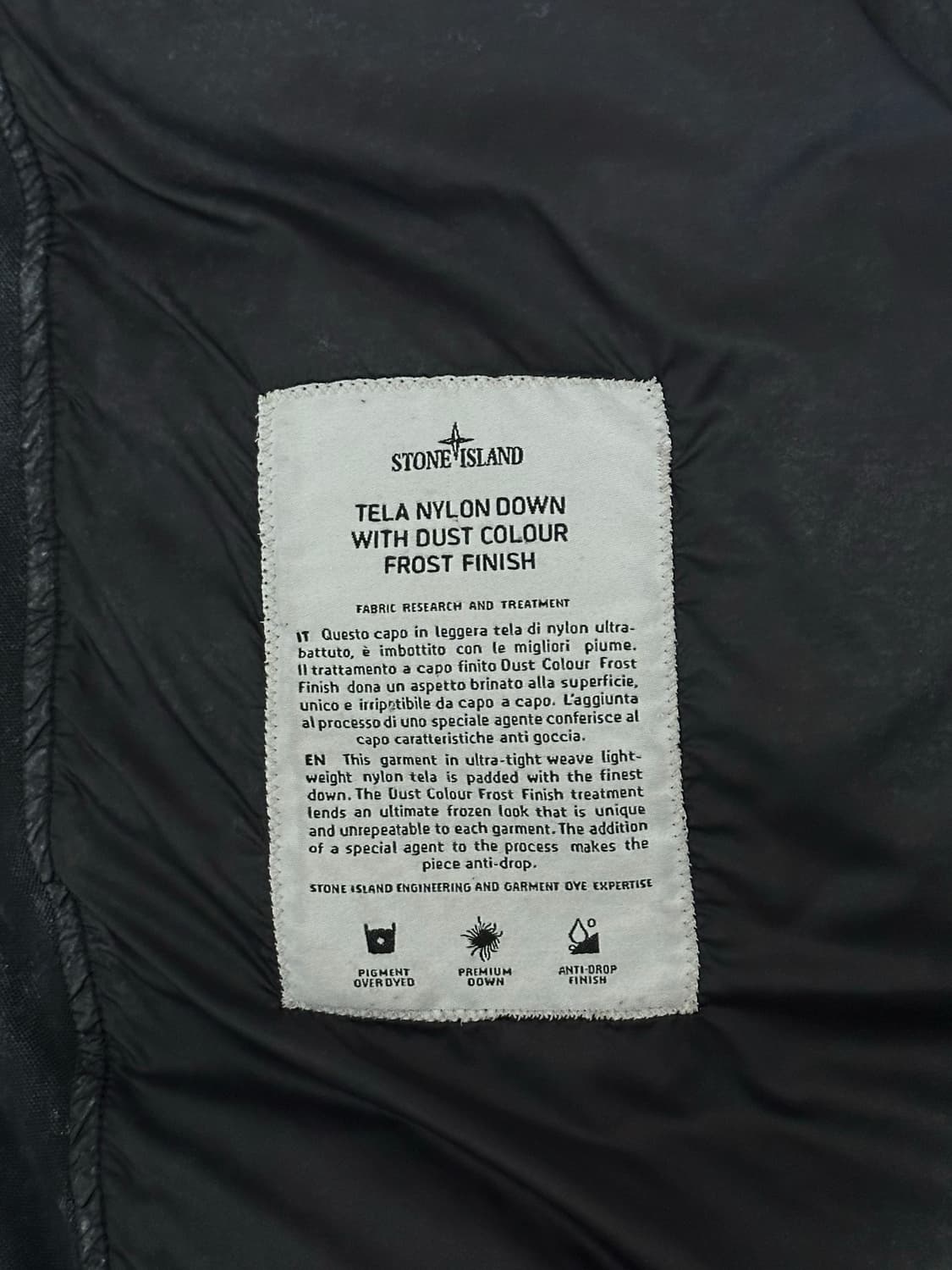 스톤아일랜드 텔라 프로스트 롱패딩 L(105-110) 상품이미지2