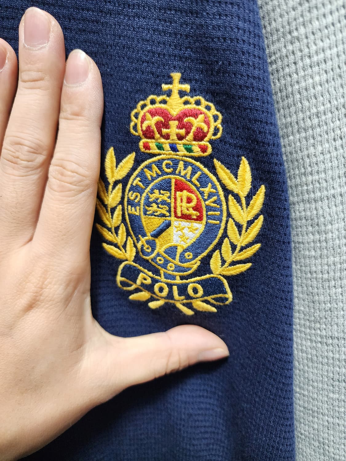 (빅사이즈) 폴로 랄프로렌 월계수 와플티 4XL 상품이미지3