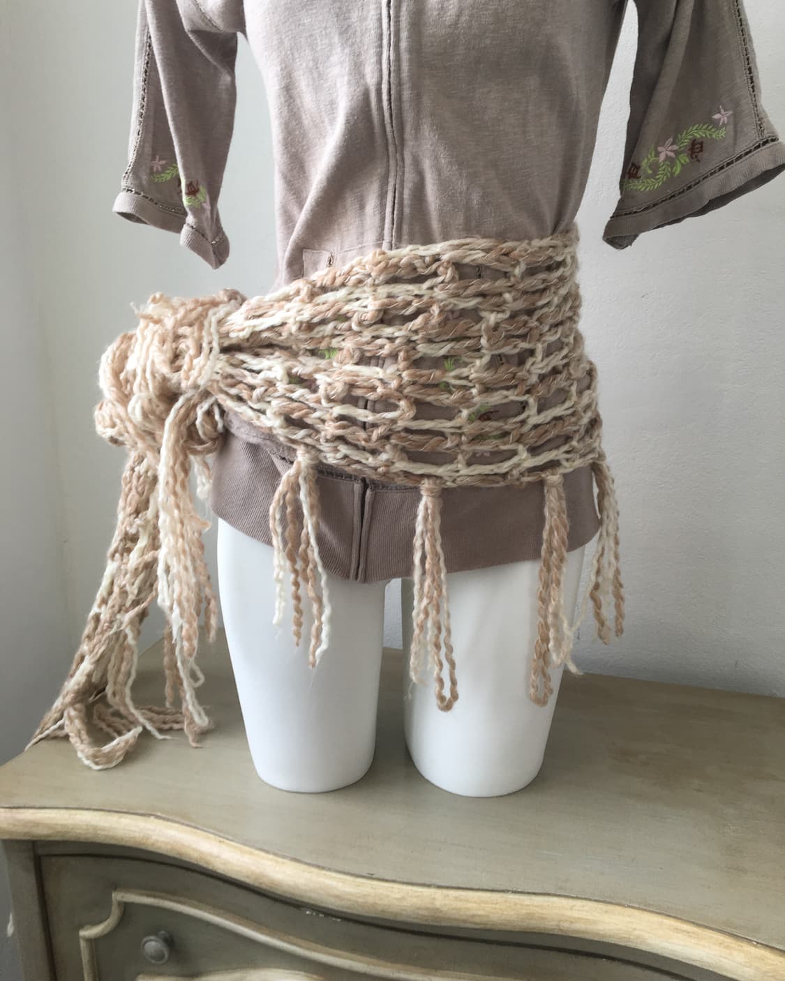  fringe point net muffler 상품이미지4