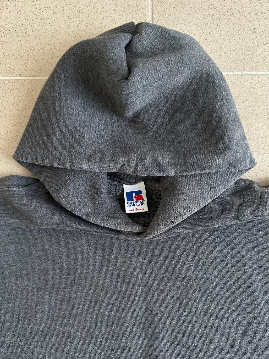 90s 빈티지 러셀 후드 다크그레이 L 상품이미지6