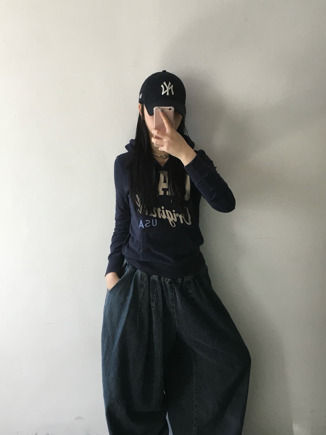 갭 프린팅로고 후드티 상품이미지2