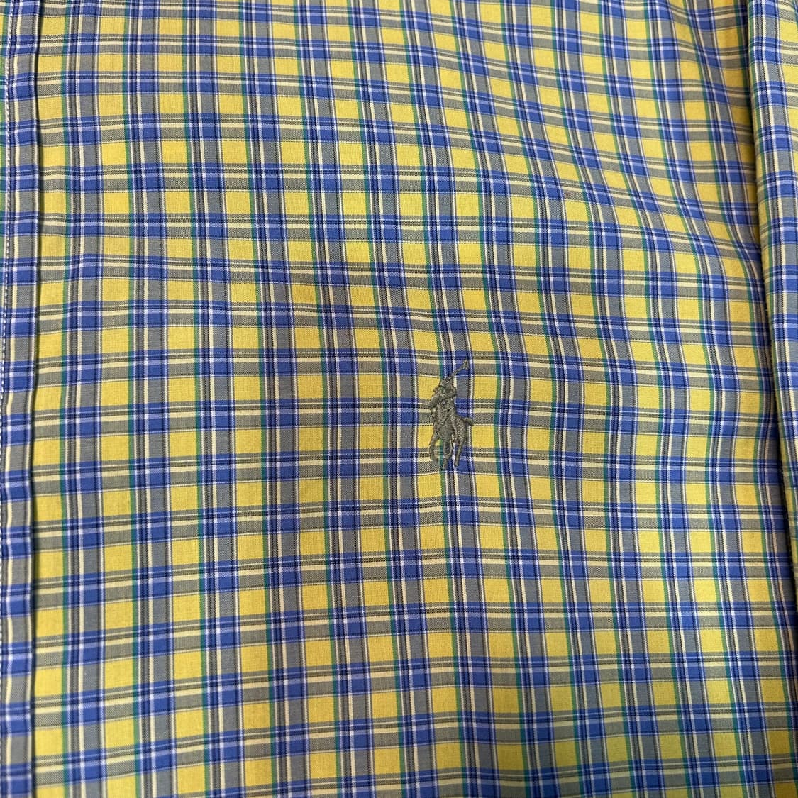 [2XL] 90s 폴로 랄프로렌 체크셔츠 상품이미지4