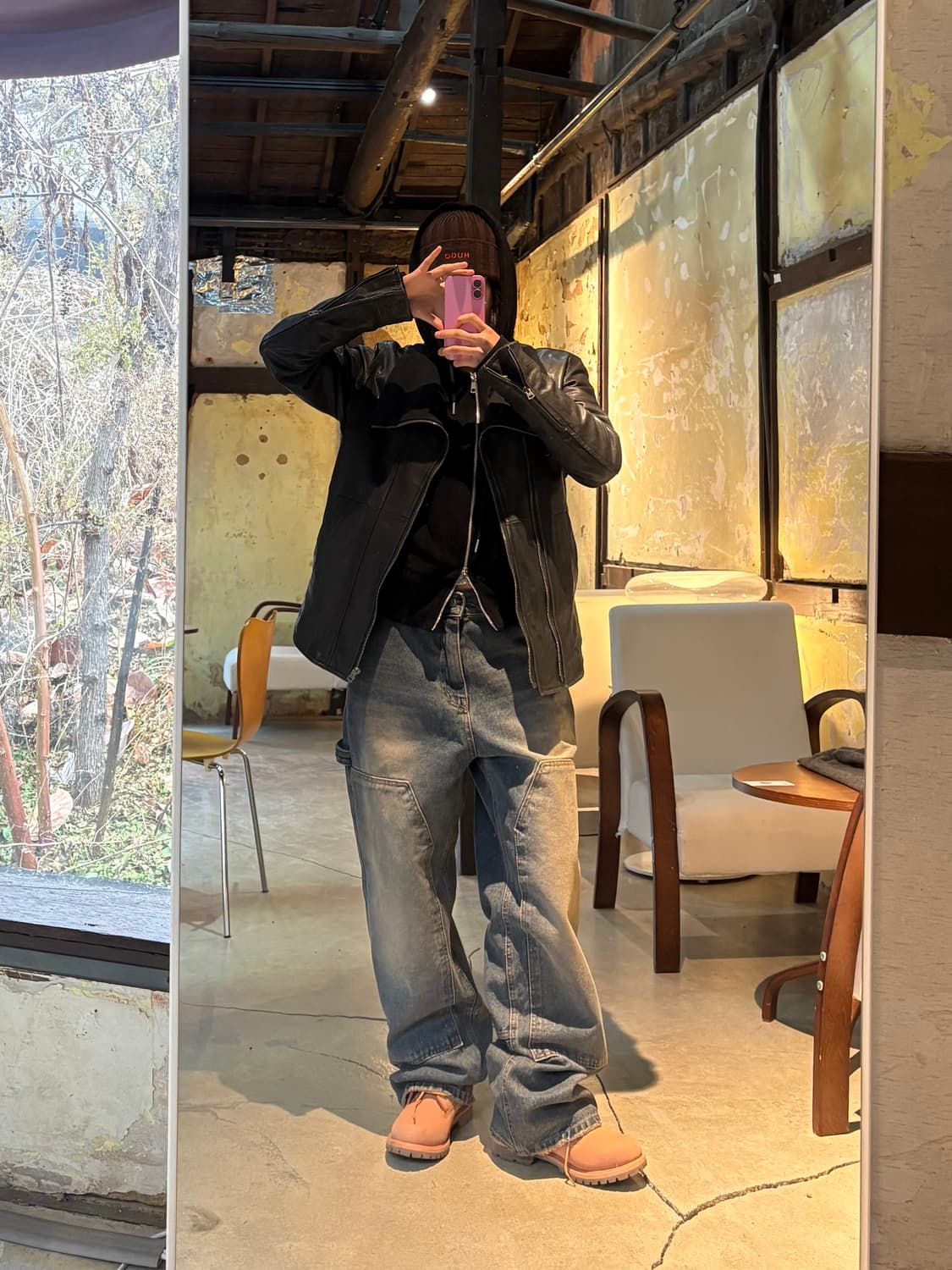 더블니 카펜터 데님 팬츠 상품이미지2